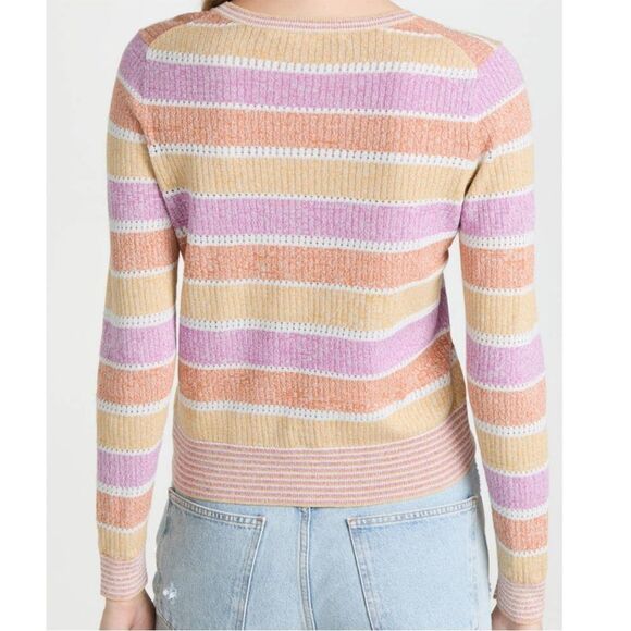 Veronica Beard Raimi Color Block Pullover Sweater L - Picture 2 of 7